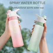 Spray Water Bottle For Girls Outdoor Sport Fitness Water Cup Large Capacity Travel Bottles