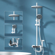 Household Thermostatic Digital Display Button Shower Set