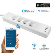 Smart wireless European standard plug