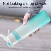 Spray Water Bottle For Girls Outdoor Sport Fitness Water Cup Large Capacity Travel Bottles