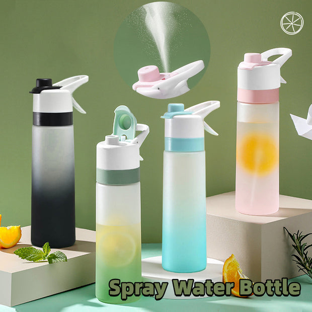 Spray Water Bottle For Girls Outdoor Sport Fitness Water Cup Large Capacity Travel Bottles