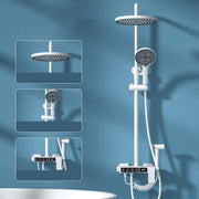 Household Thermostatic Digital Display Button Shower Set