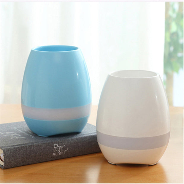 Smart Touch Sensor Bluetooth Flowerpot Speaker