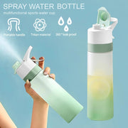 Spray Water Bottle For Girls Outdoor Sport Fitness Water Cup Large Capacity Travel Bottles