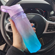 Spray Water Bottle For Girls Outdoor Sport Fitness Water Cup Large Capacity Travel Bottles